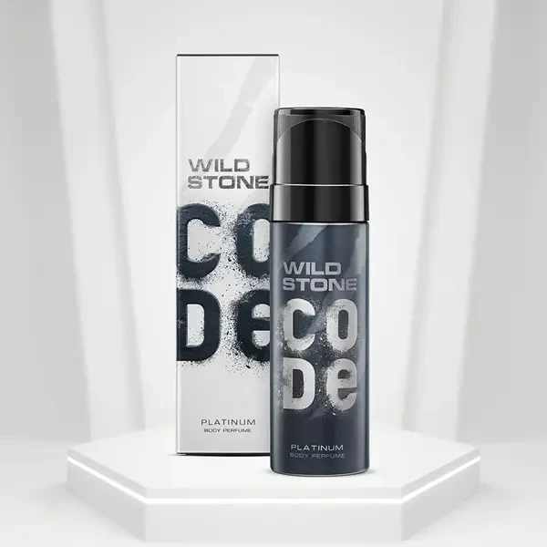 Get Wild Stone Code Platinum Body Men Perfume- 120ml