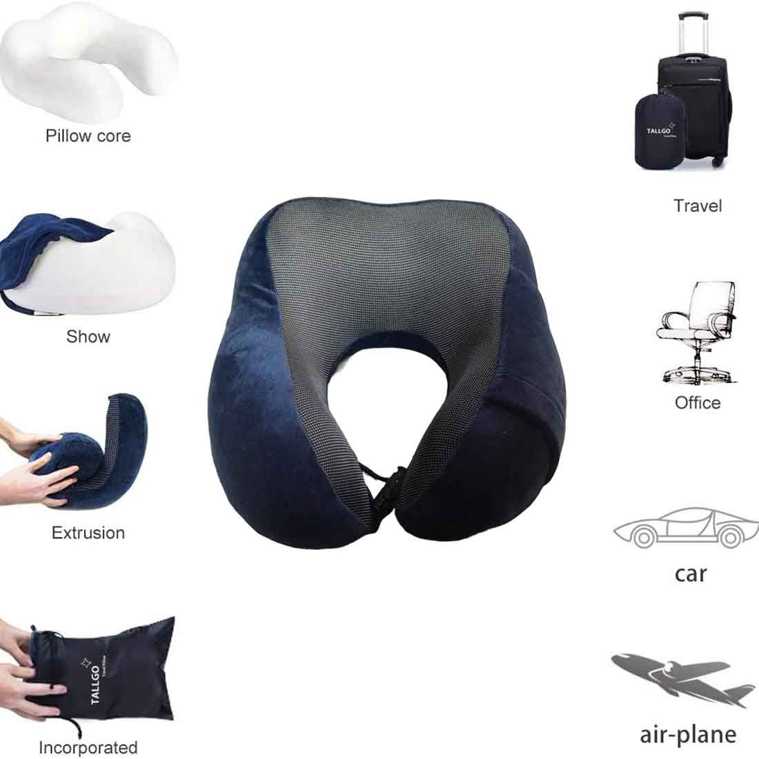 Travel Neck Pillow Multi-Functional