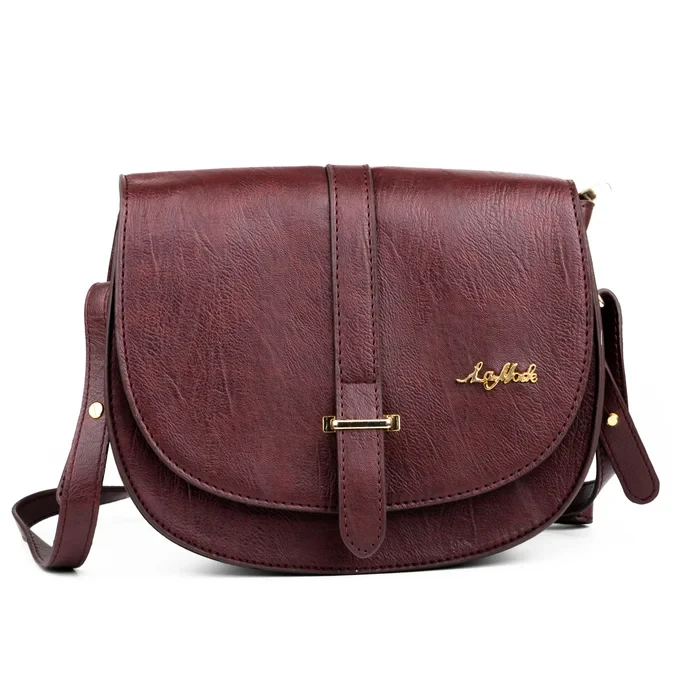 Amelia Alpine Maroon Shoulder Bag 4