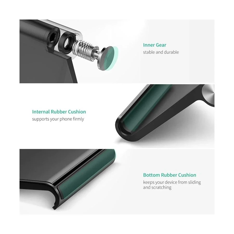 Ugreen LP106 Black Portable Multi-Angle Phone Holder 3