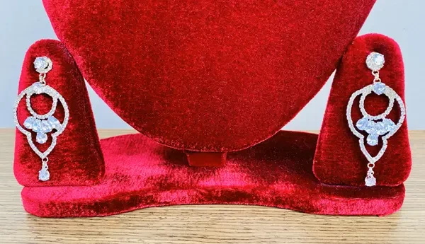 Get American Diamond Stone Earring for Women