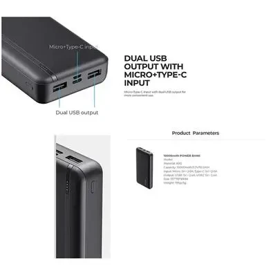Havit PB92 20000mAh Power Bank 1