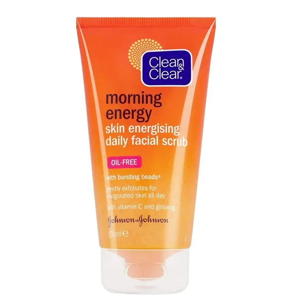 Clean & Clear Morning Energy Skin Energized Facial Scrub-150ml