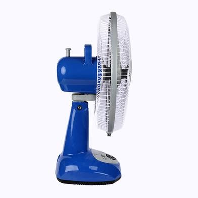 Buy Click Rechargeable Fan 14'' Table Fan Blue With USB Charger 1