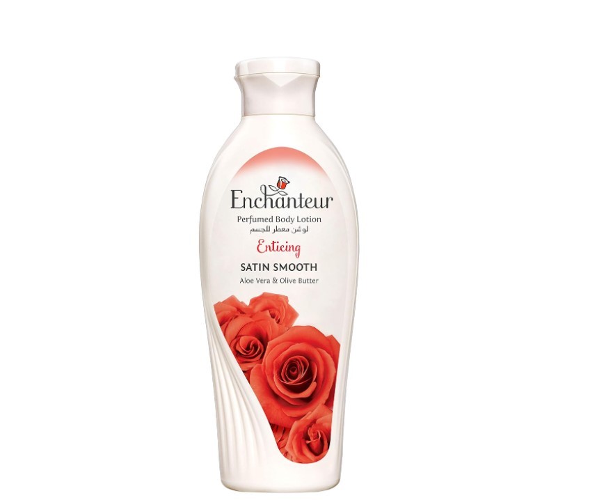 Enchanteur Enticing Satin Aloe Vera & Olive Butter With Smooth Perfumed Body Lotion