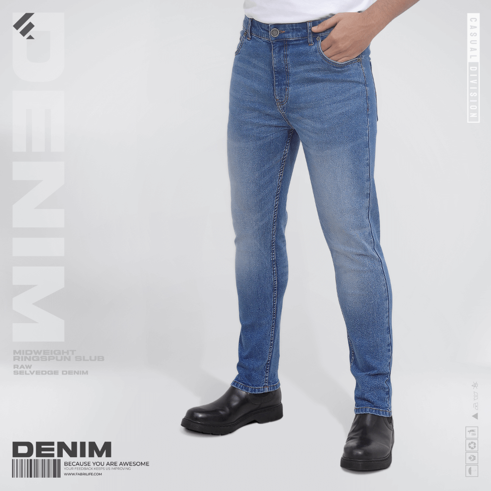 Men's Denim Jeans- Skyline