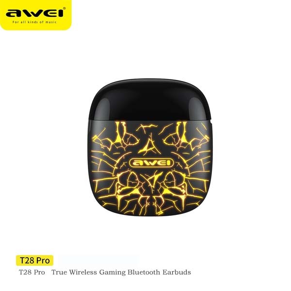 Awei T28 Pro RGB Gaming Earbuds 2