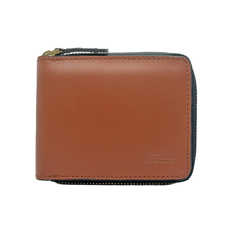 Zippered BI-fold Slim Wallet