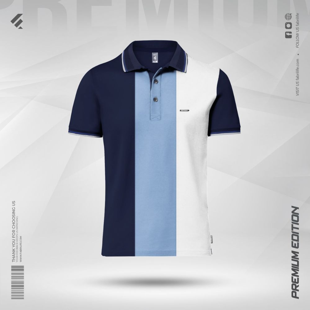 Premium Designer Edition Double PK Cotton Polo-Magnificent