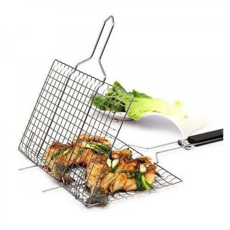 BBQ Net Holder Clip-Silver Color 1