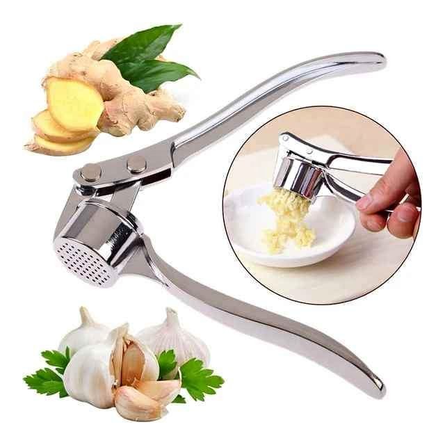 Stainless Steel Garlic Crusher Press 0