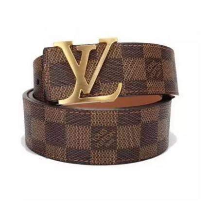 Brown LV Formal & Casual Belt For Men