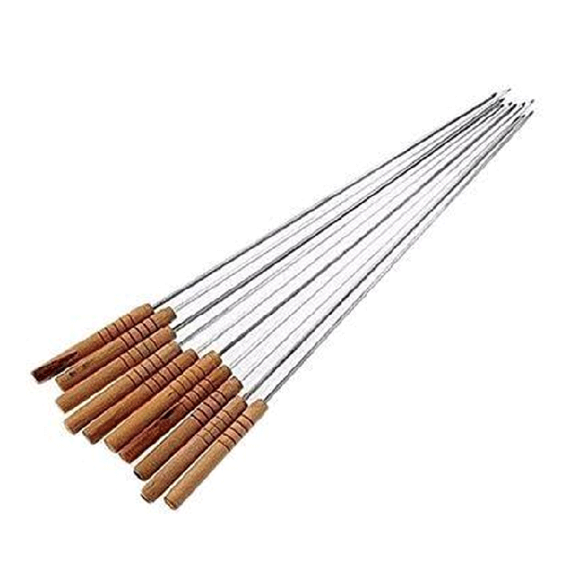 12 Pieces Barbecue Grill Sticks Set 1