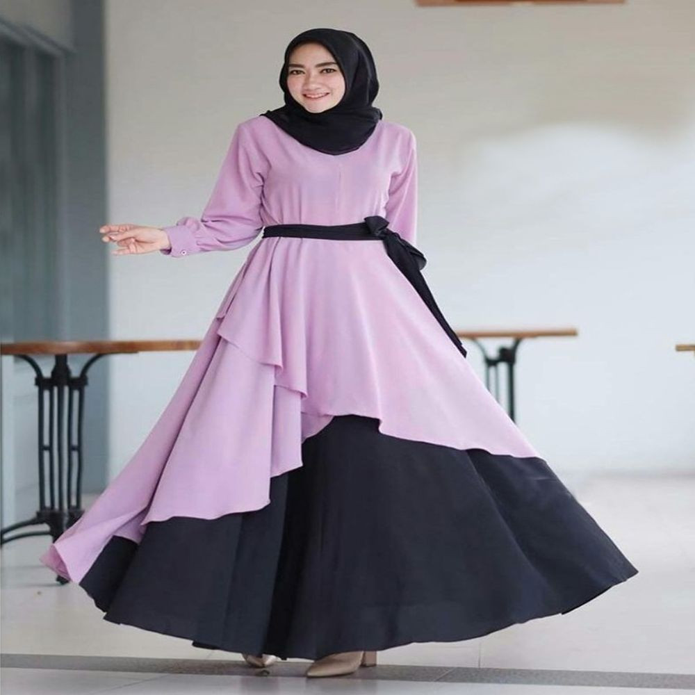 Dubai Cherry Borka for Women 0