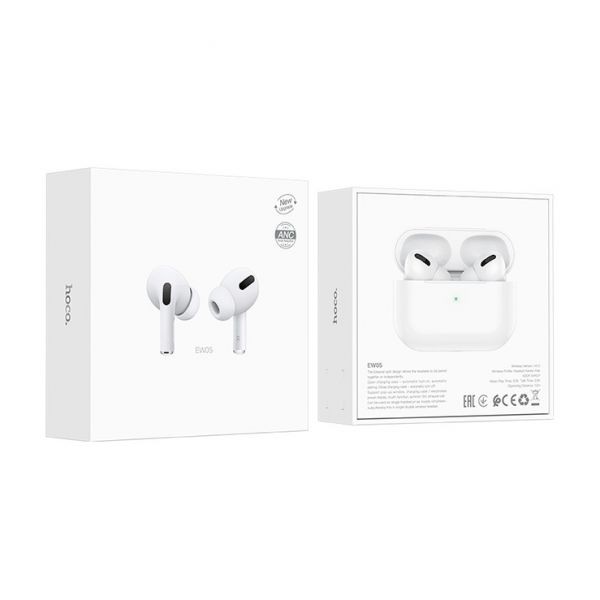 Hoco EW05 Plus Active Noise Cancelling Wireless Earbuds 1