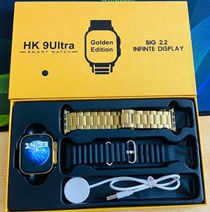 Get HK9 Ultra Golden Edition Smart watch at best price in bd