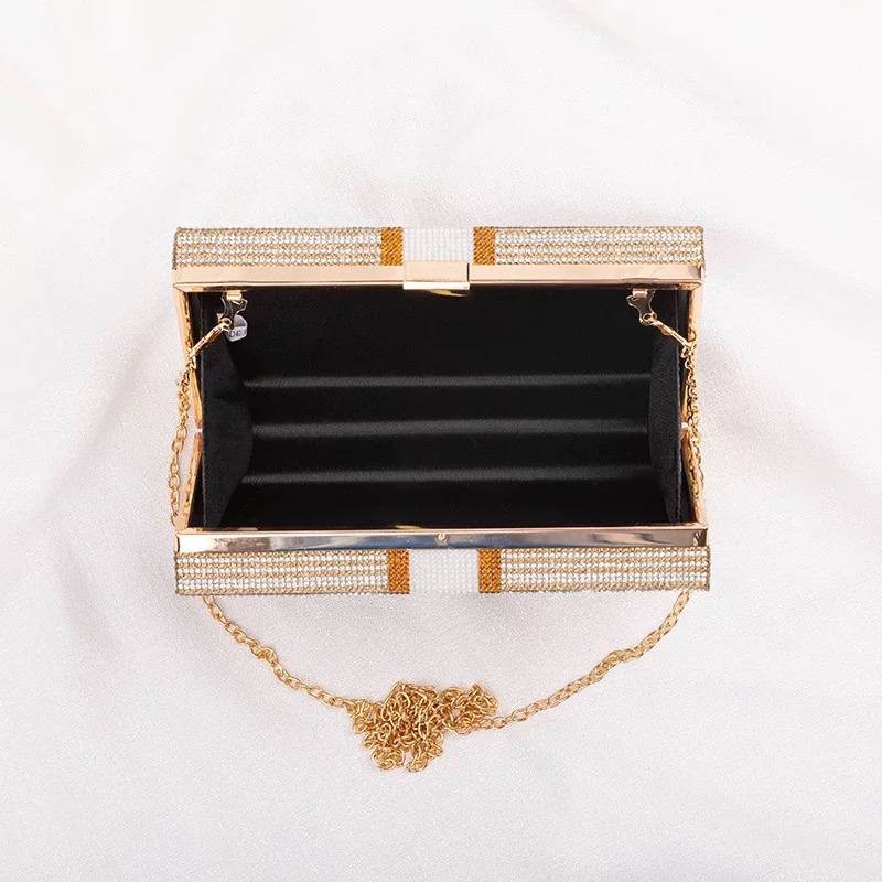 Full Diamond Small Square Dollar Bag 0