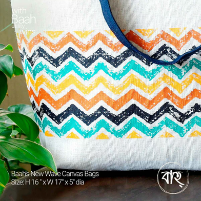 Unisex New Wave Canvas Tote Bag 2