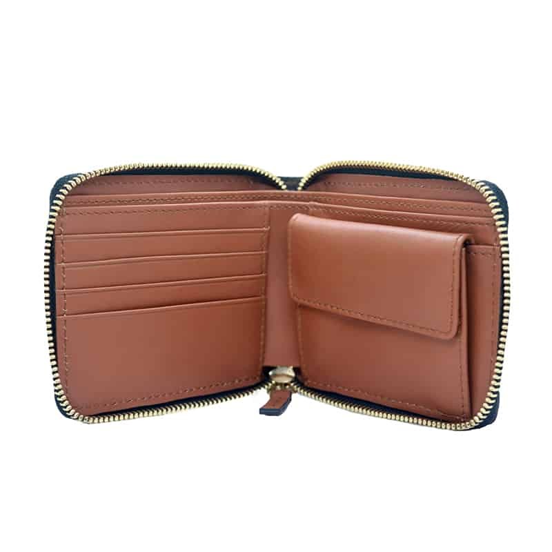 Zippered BI-fold Slim Wallet 2