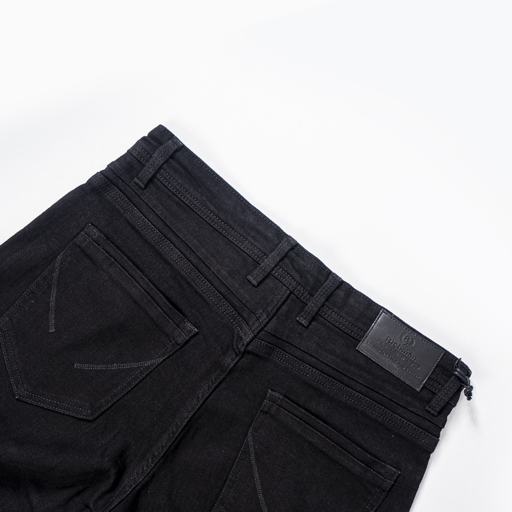 Men's Black Color Denim Pant 1