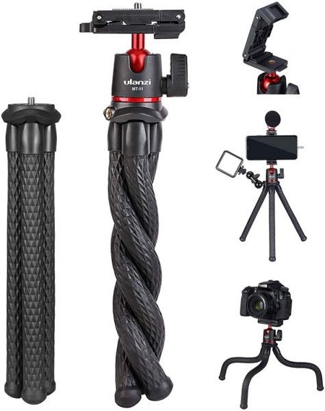 Ulanzi MT11 Octopus Tripod For Dslr Camera &  Smartphones