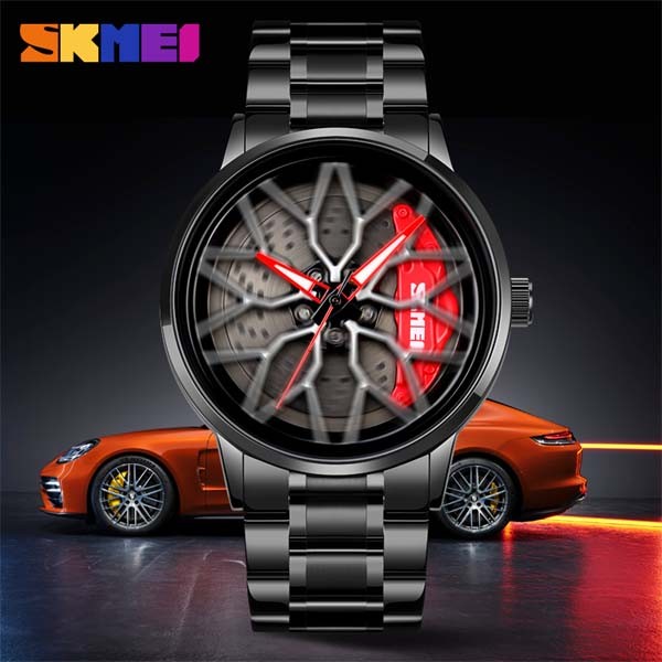 Get SKMEI 1990 Rolling Dial Watch With Attractive Design