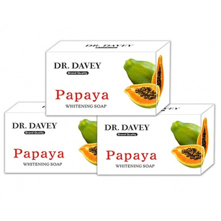 Papaya Whitening Soap by Dr. Davey 1