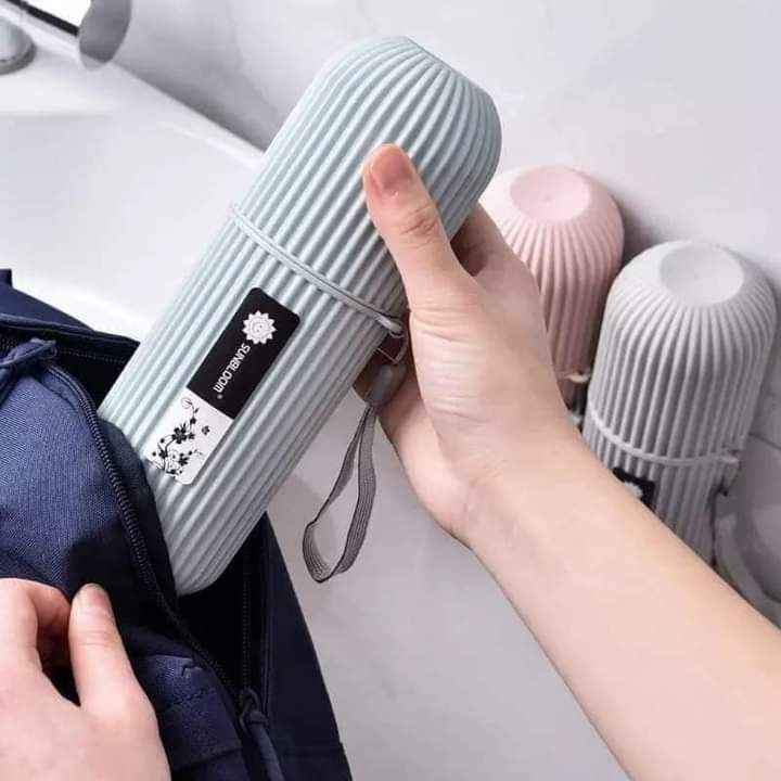 Travel Toothbrush & Paste Box Storage