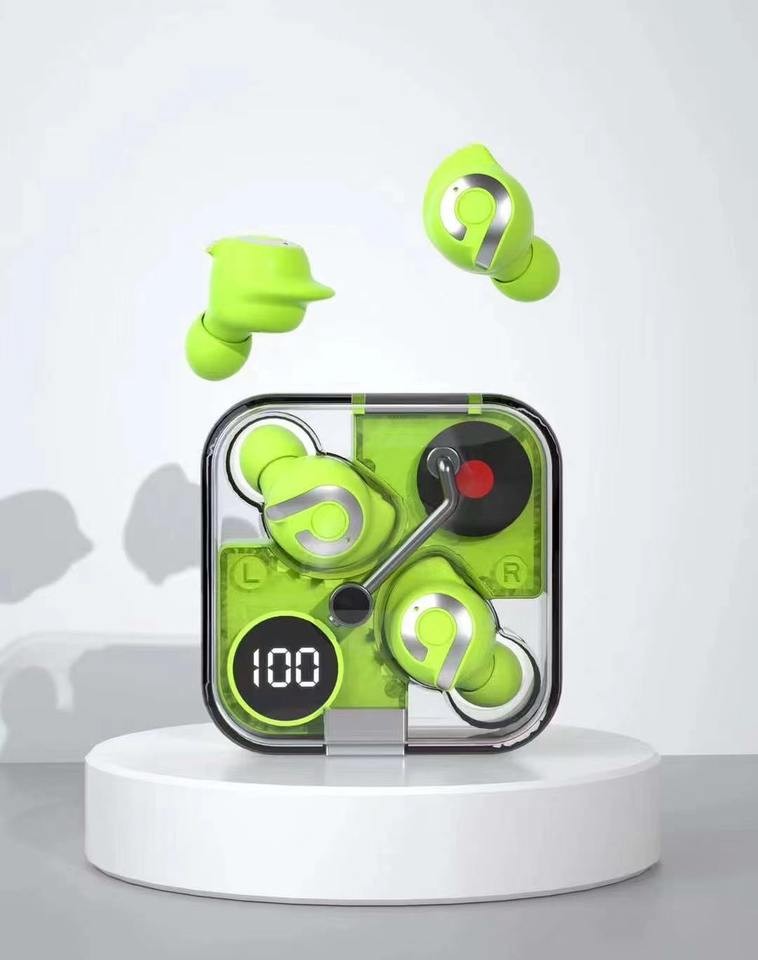 P61 Pro Transparent True Wireless Stereo Earbuds in Various Colors 4