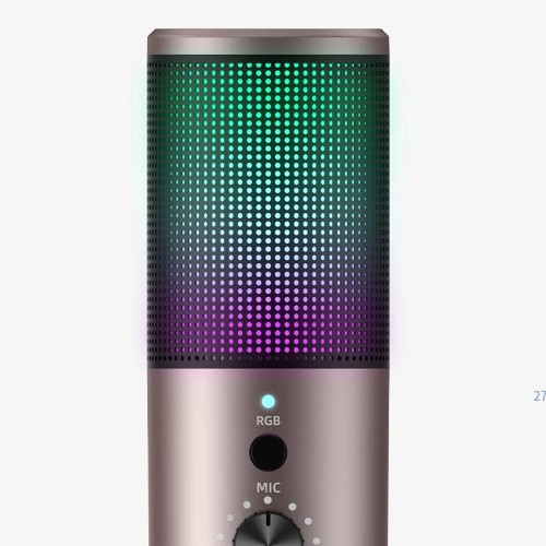 Havit GK61 RGB Recording Live Streaming Gaming Professional Condenser Microphone 2