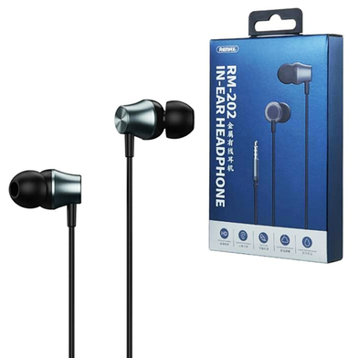 Remax RM-202 Wired Stereo Music Earphone 2