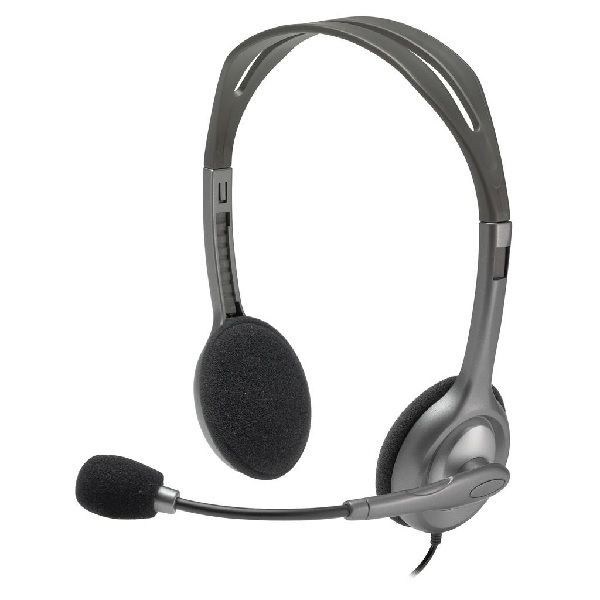 Headset With Adjustable Microphone The Logitech H111