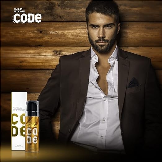 Wild Stone Code Gold Men's Body Spray-120ml 3