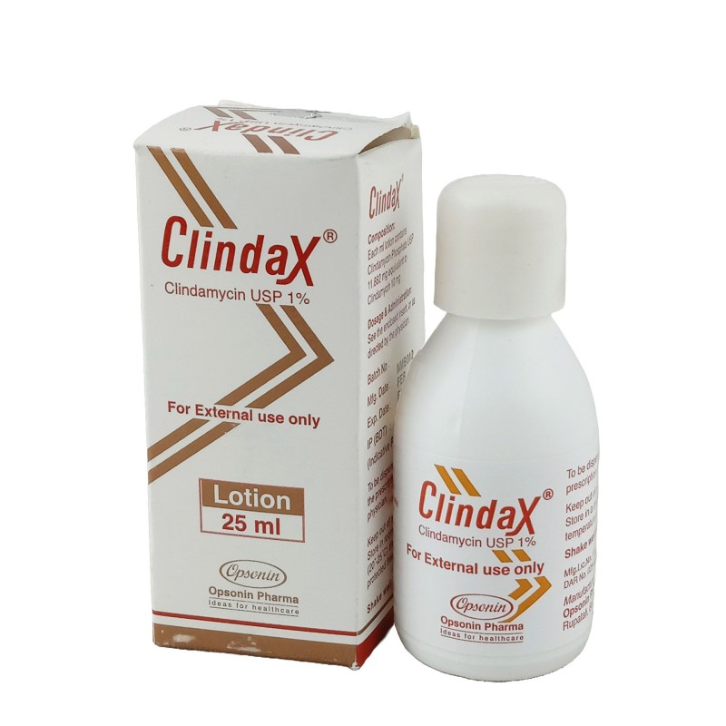 Buy Clindax Lotion 1% Clindamycin -10mg 0