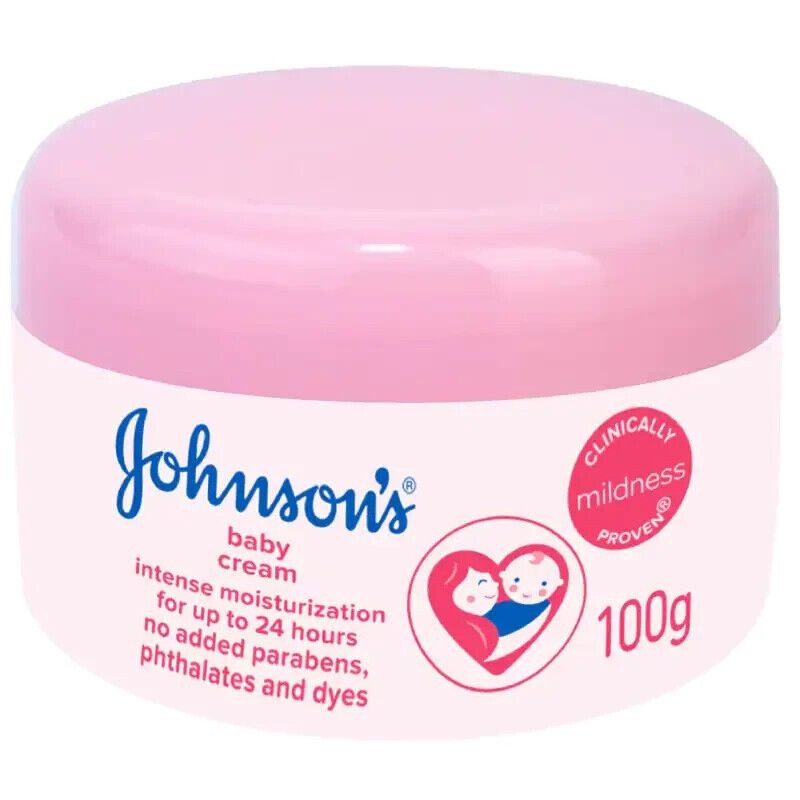 Johnsons Baby Cream Intense Moisturization for 24 Hours-100g