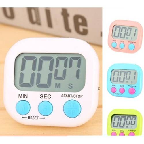 LCD Digital Kitchen Timer, Large LCD Digital Kitchen Timer Count Down Clock Alarm Stopwatch 1